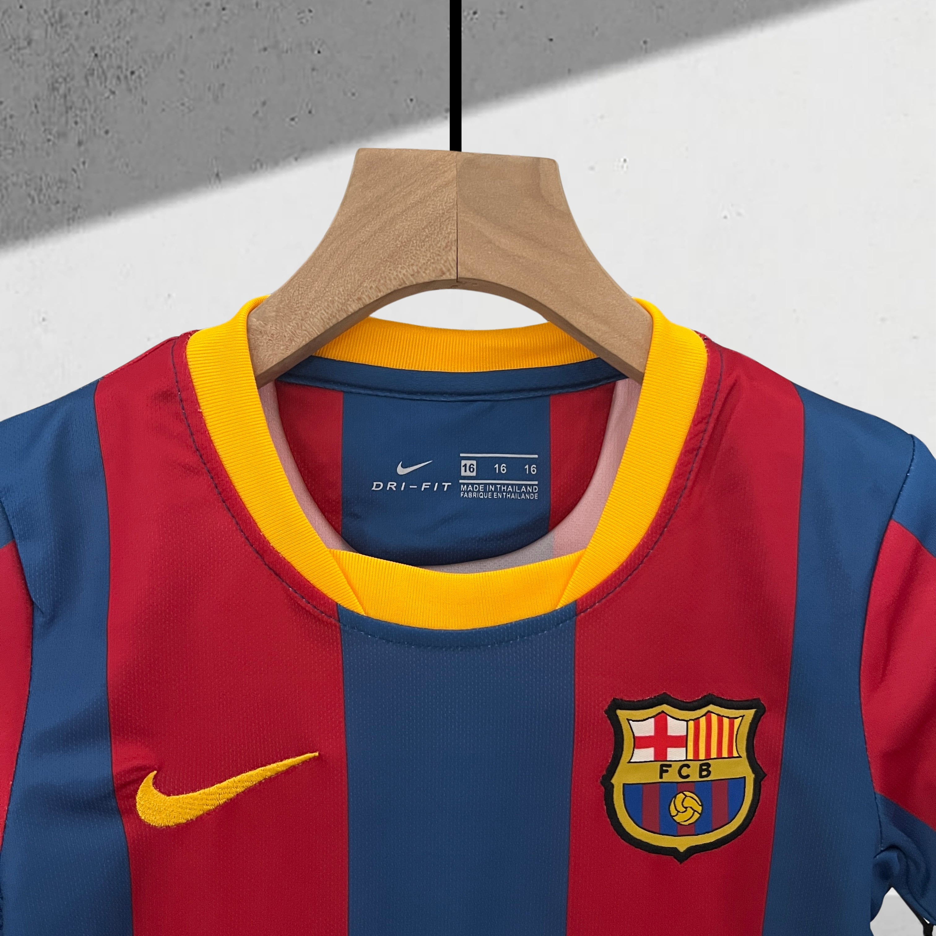 Barcelona 2010–2011 Hjemmedrakt Mini-Kit Barn