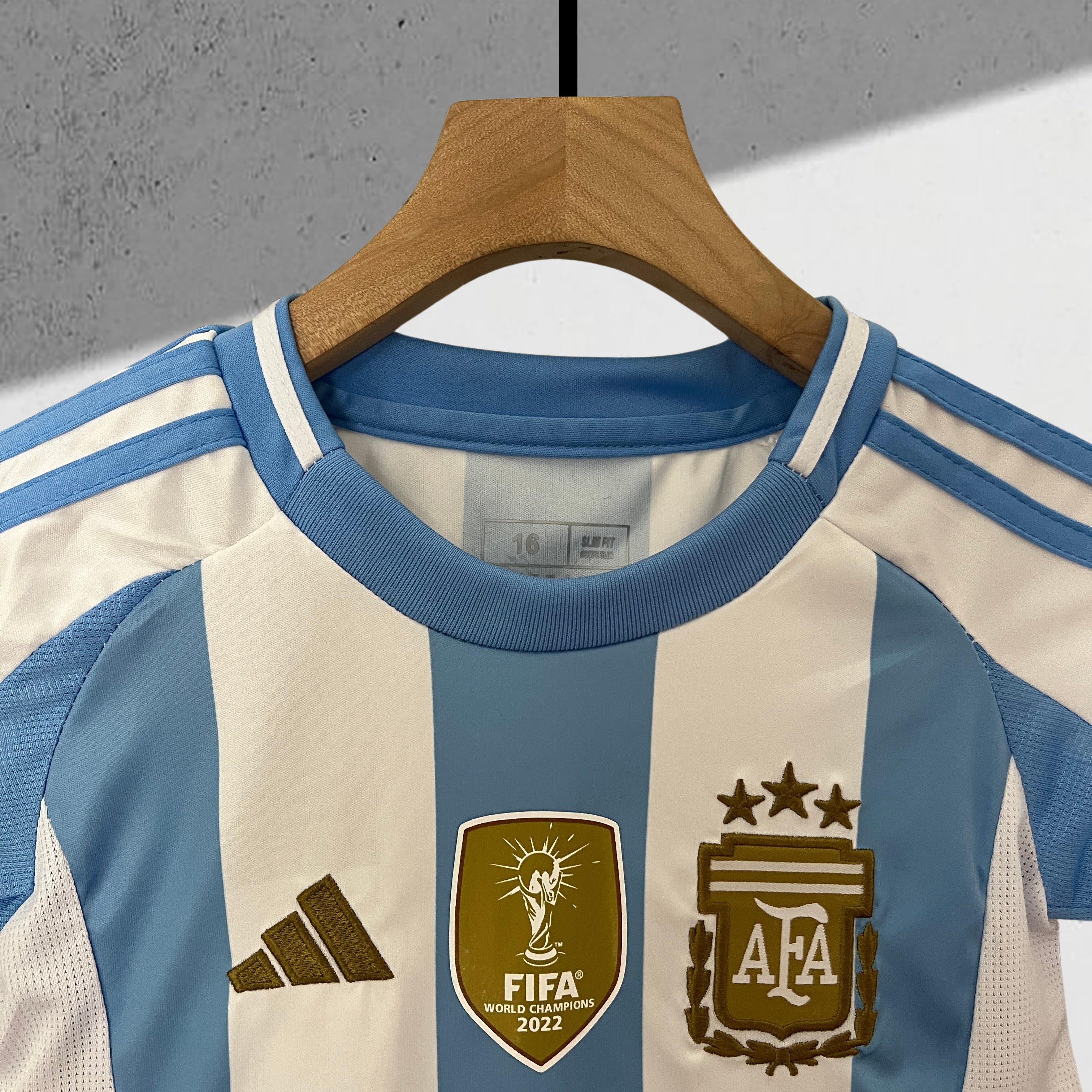 Argentina 2024 Hjemmedrakt Mini-Kit Barn