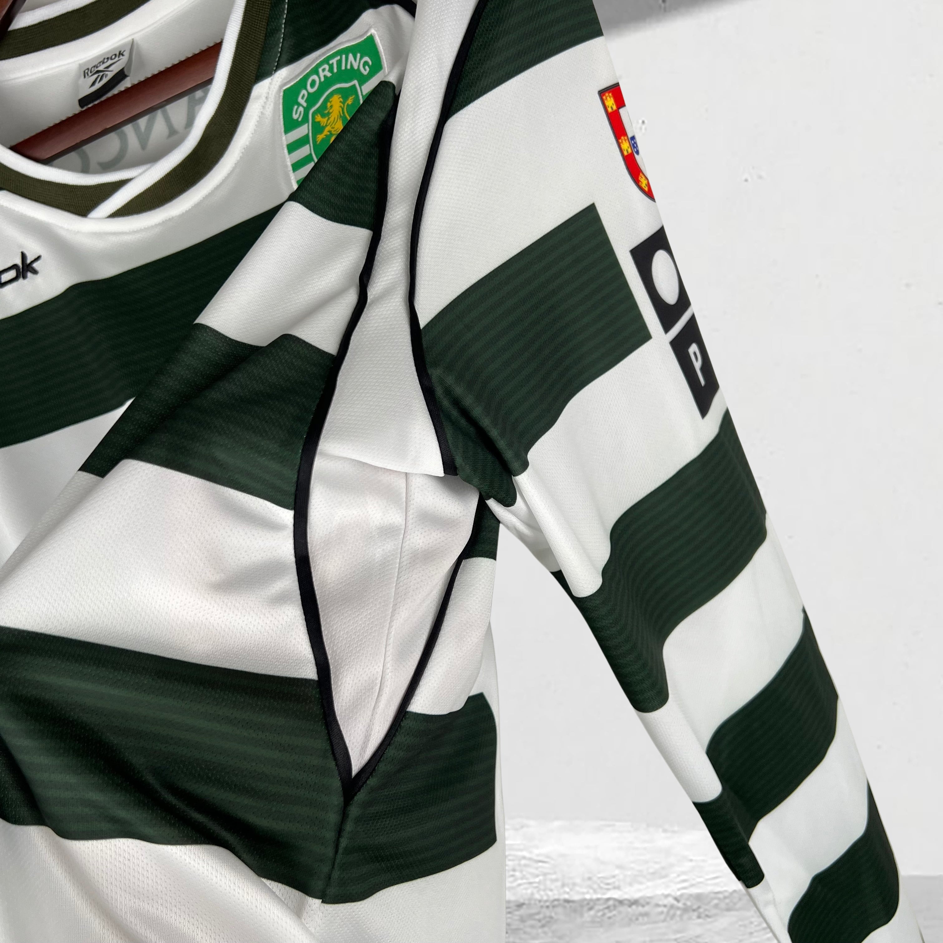 Sporting Lisbon 2001–2002 Hjemmedrakt Langermet