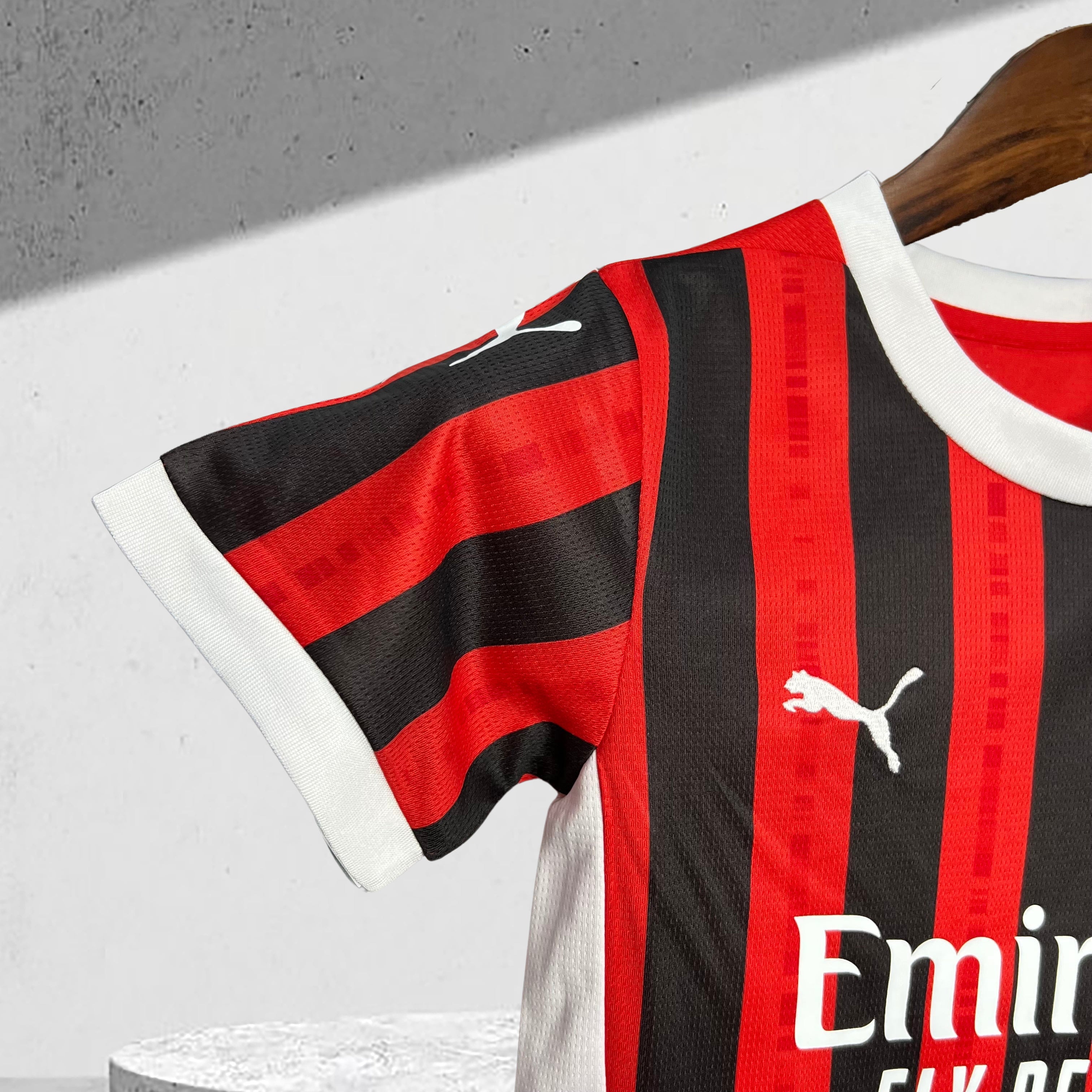 AC Milan 2024–2025 Hjemmedrakt Mini-Kit Barn