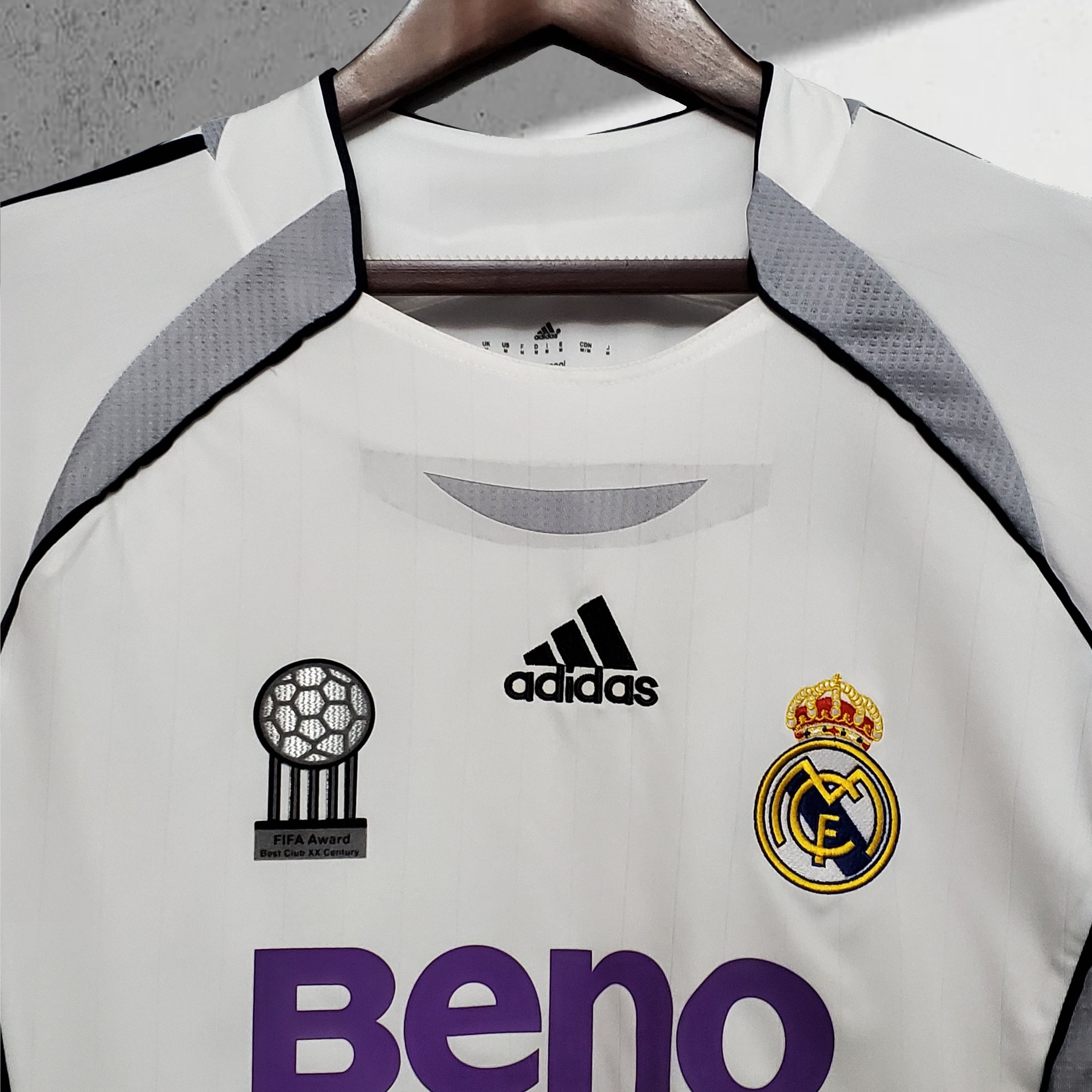 Real Madrid 2006–2007 Hjemmedrakt Langermet