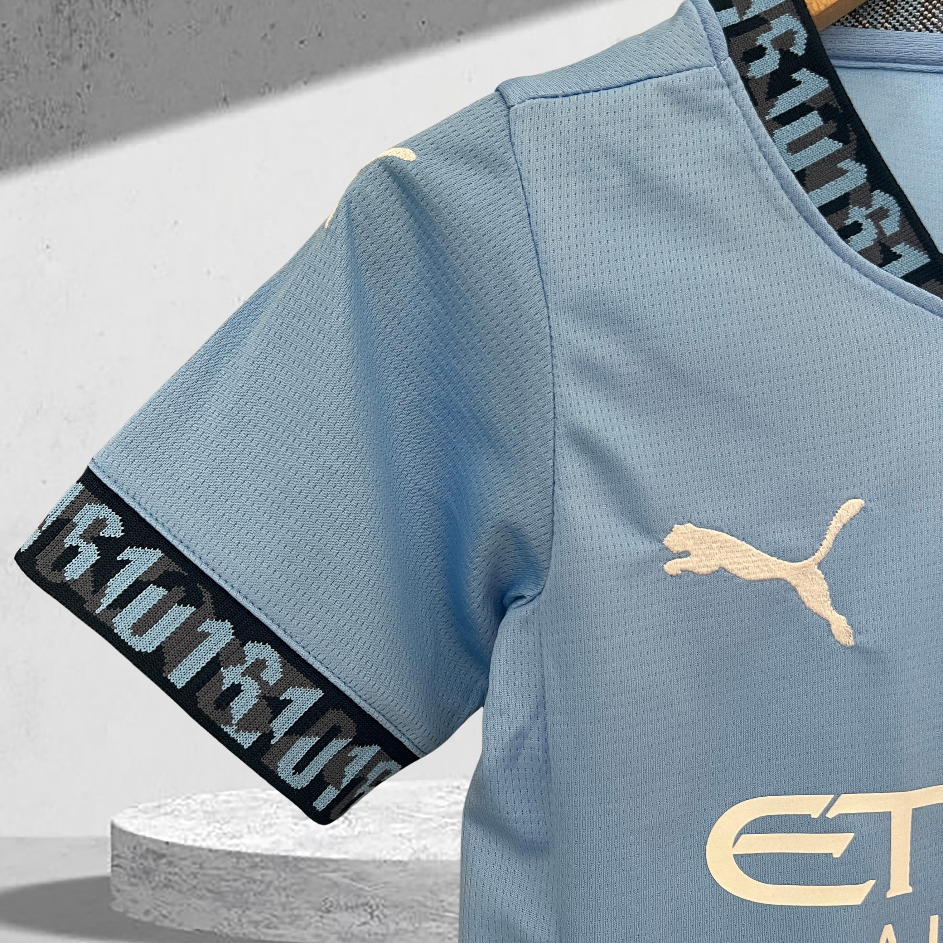 Manchester City 2024–2025 hjemmedrakt Mini-Kit Barn