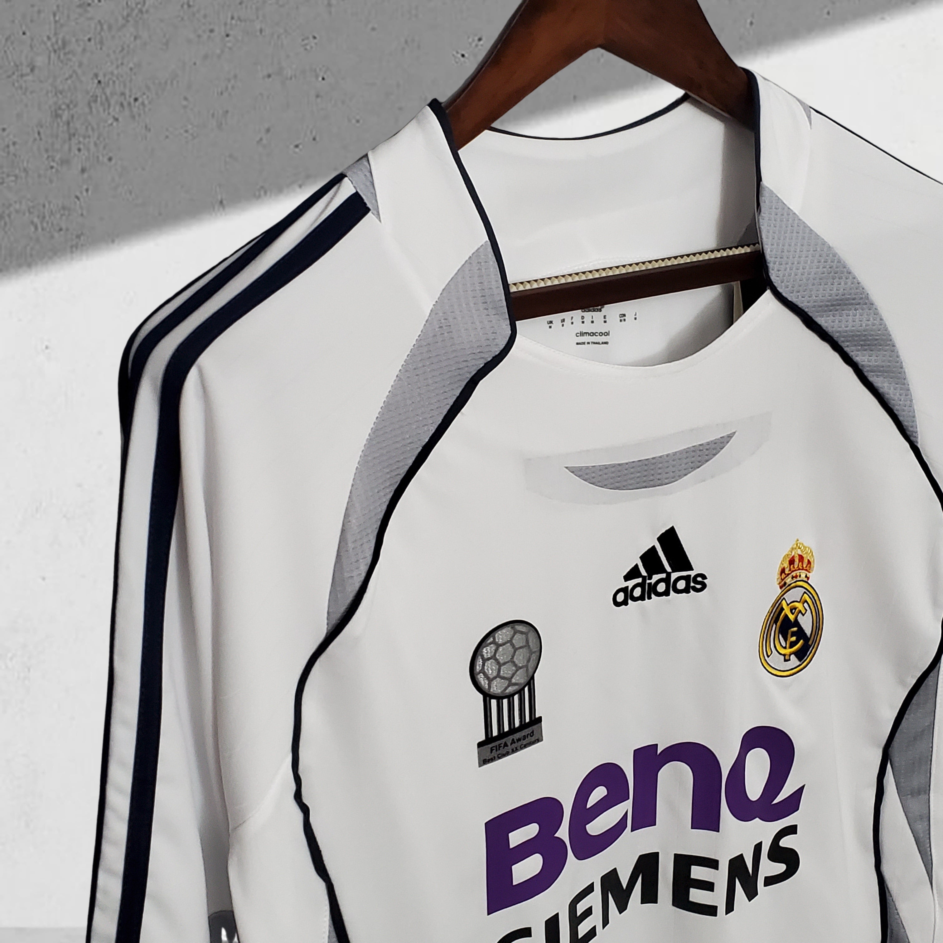 Real Madrid 2006–2007 Hjemmedrakt Langermet