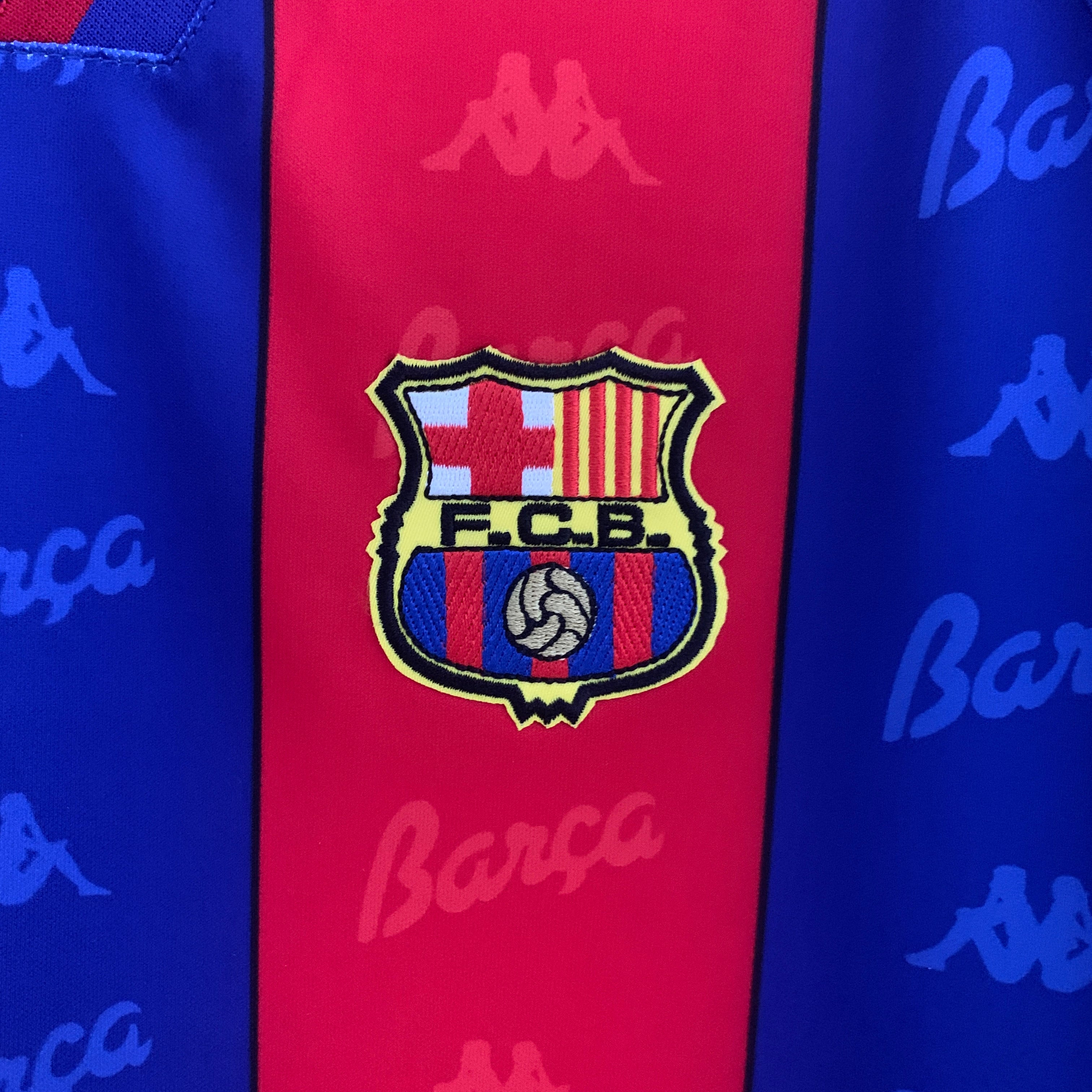 Barcelona 1996–1997 Hjemmedrakt Langermet