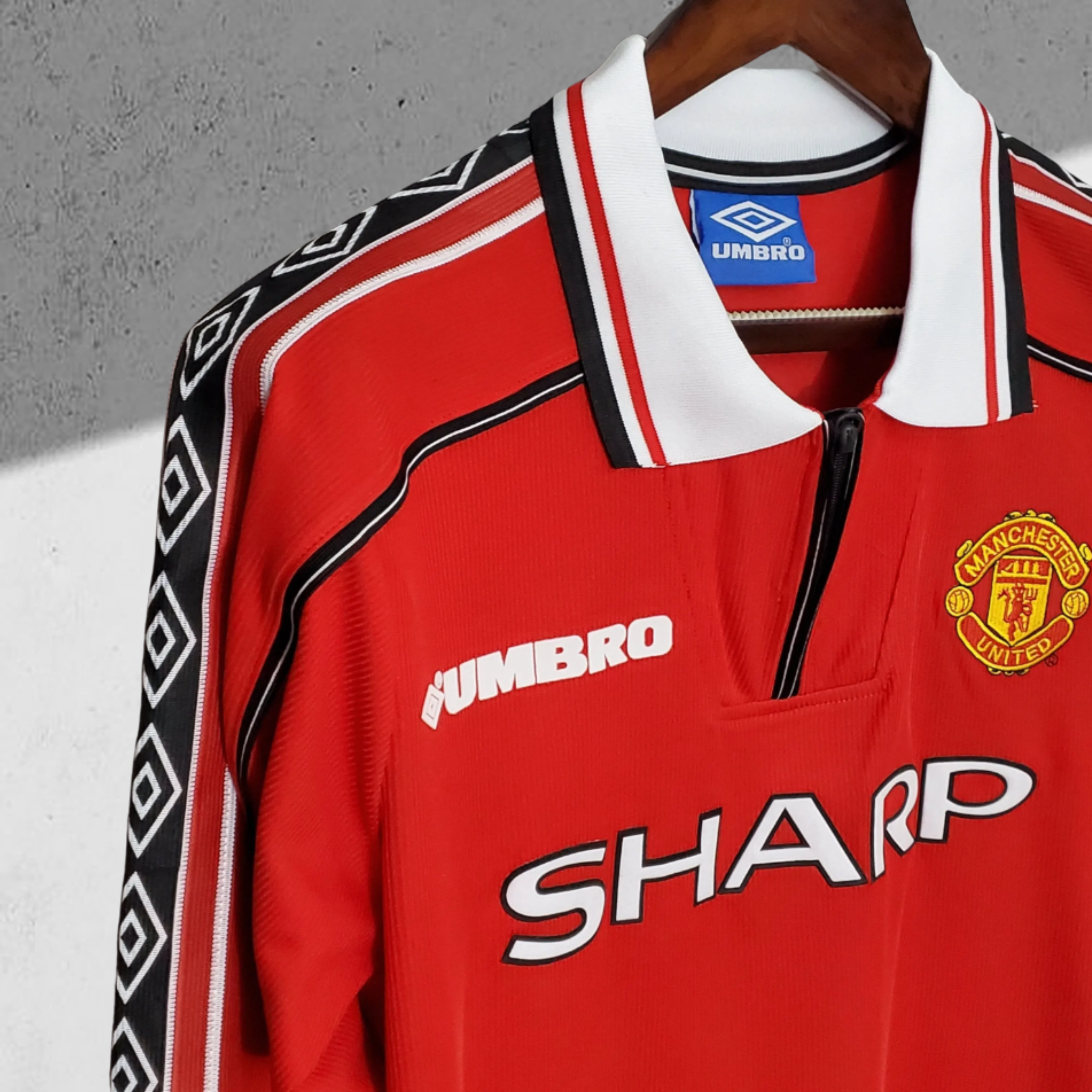 Manchester United 1998–1999 Hjemmedrakt langermet