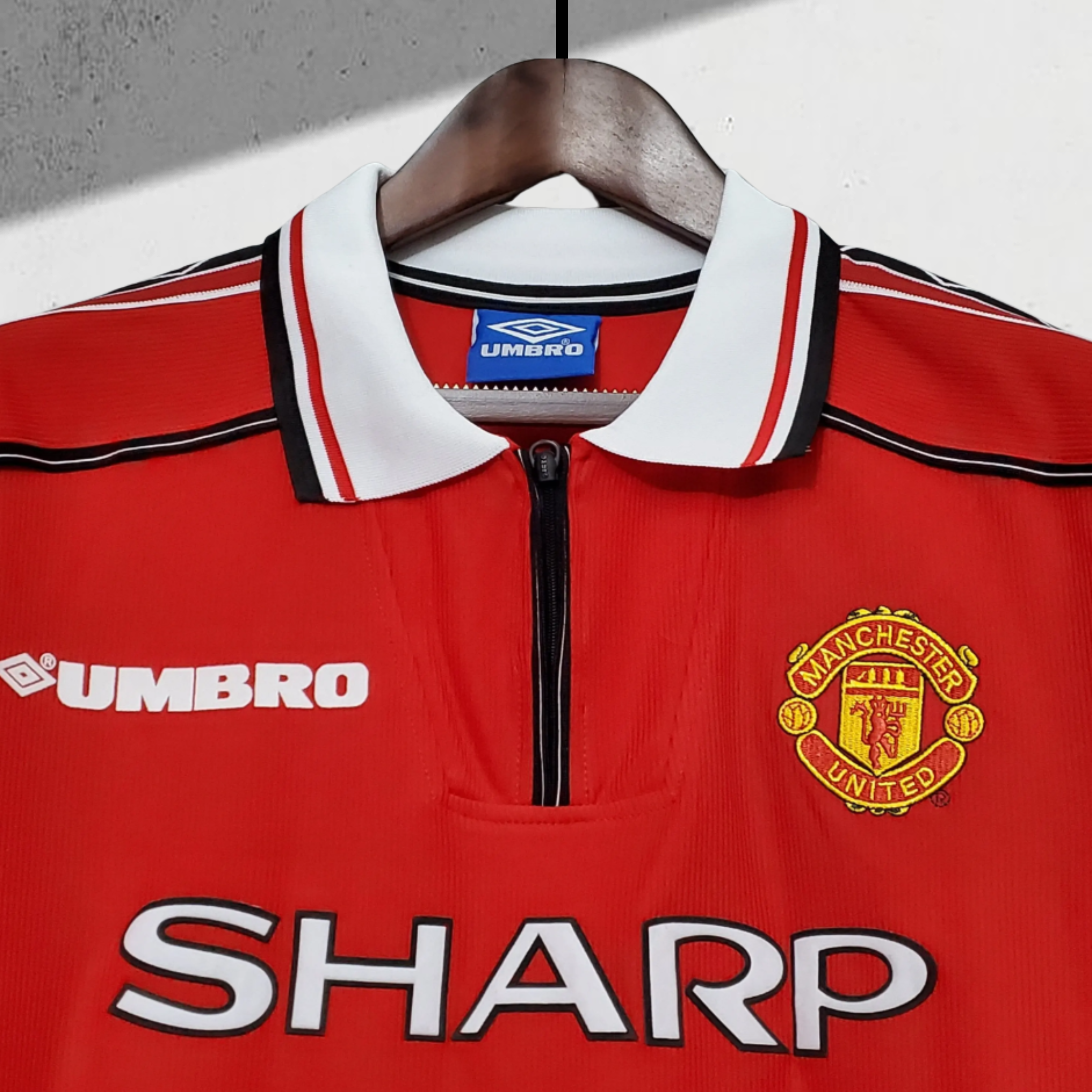 Manchester United 1998–1999 Hjemmedrakt langermet