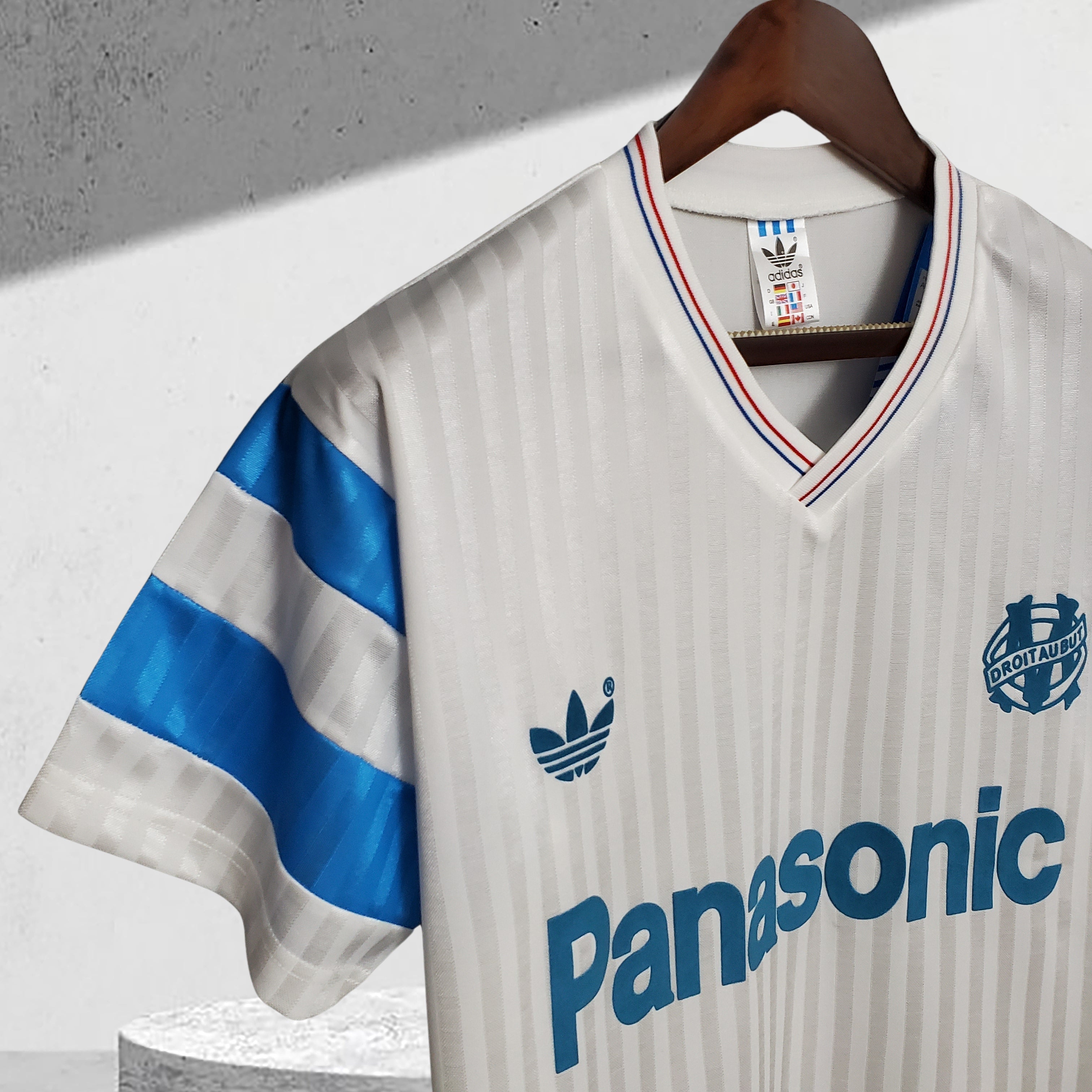 Olympique de Marseille 1990–1991 Hjemmedrakt