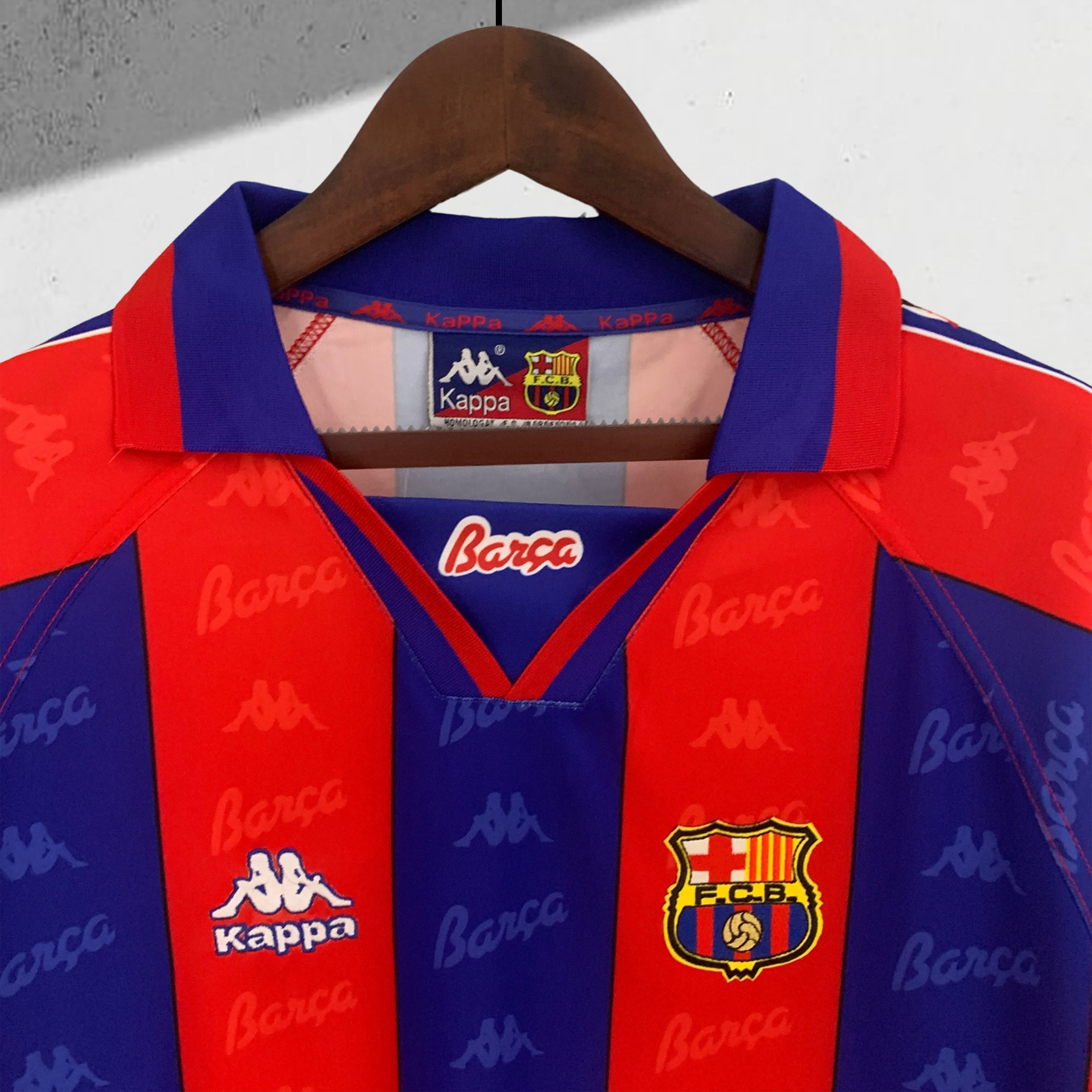 Barcelona 1996–1997 Hjemmedrakt Langermet