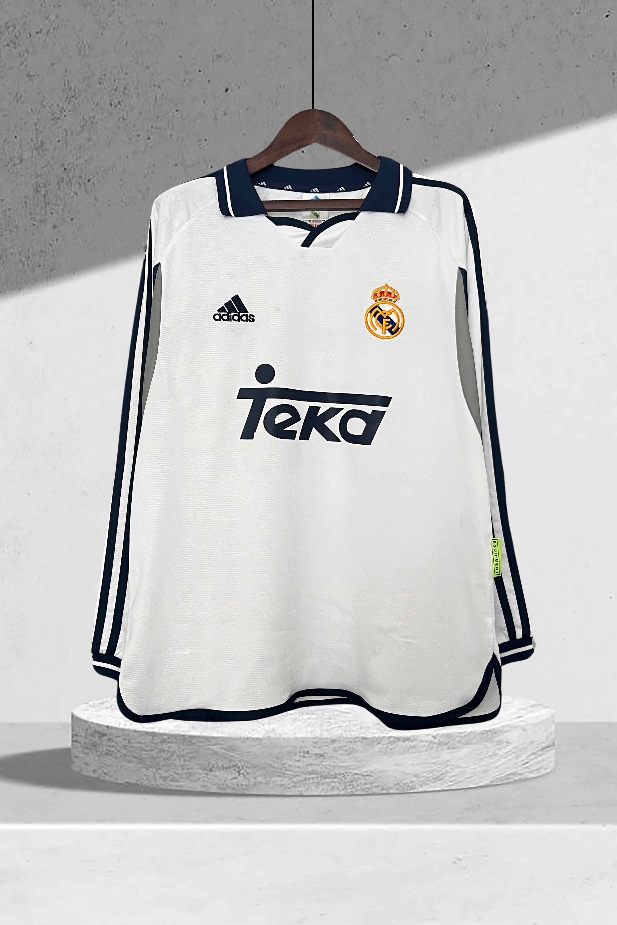 Real Madrid 2000–2001 Hjemmedrakt Langermet