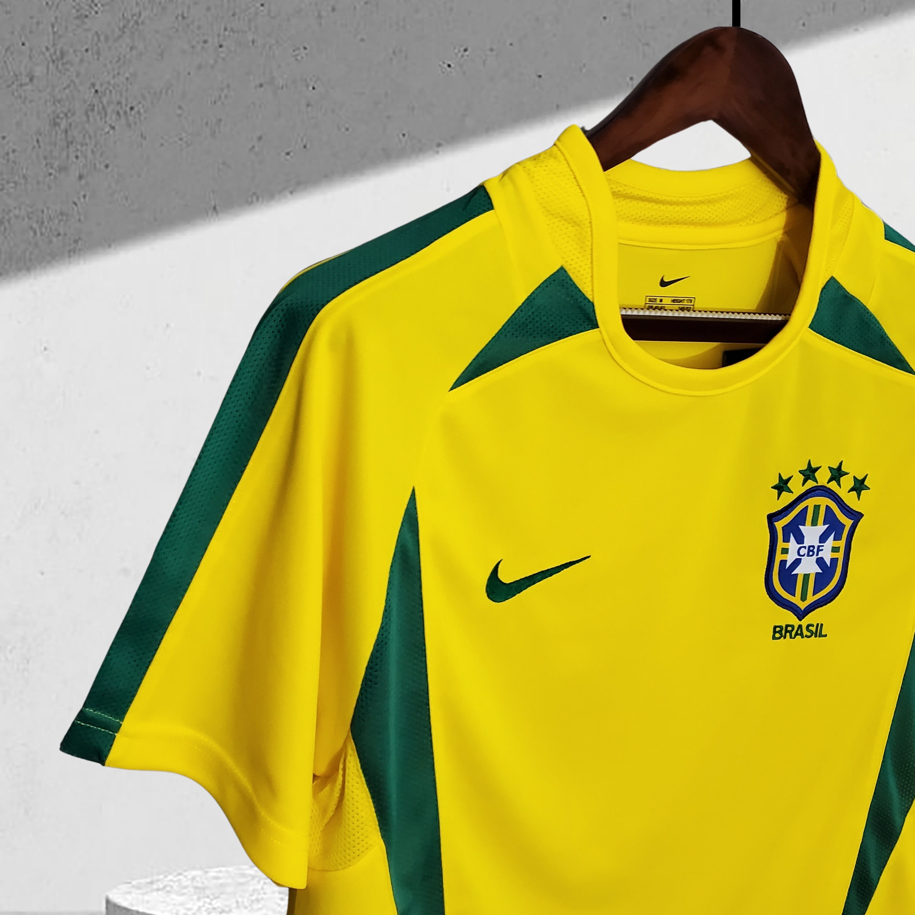 Brasil 2002 Hjemmedrakt