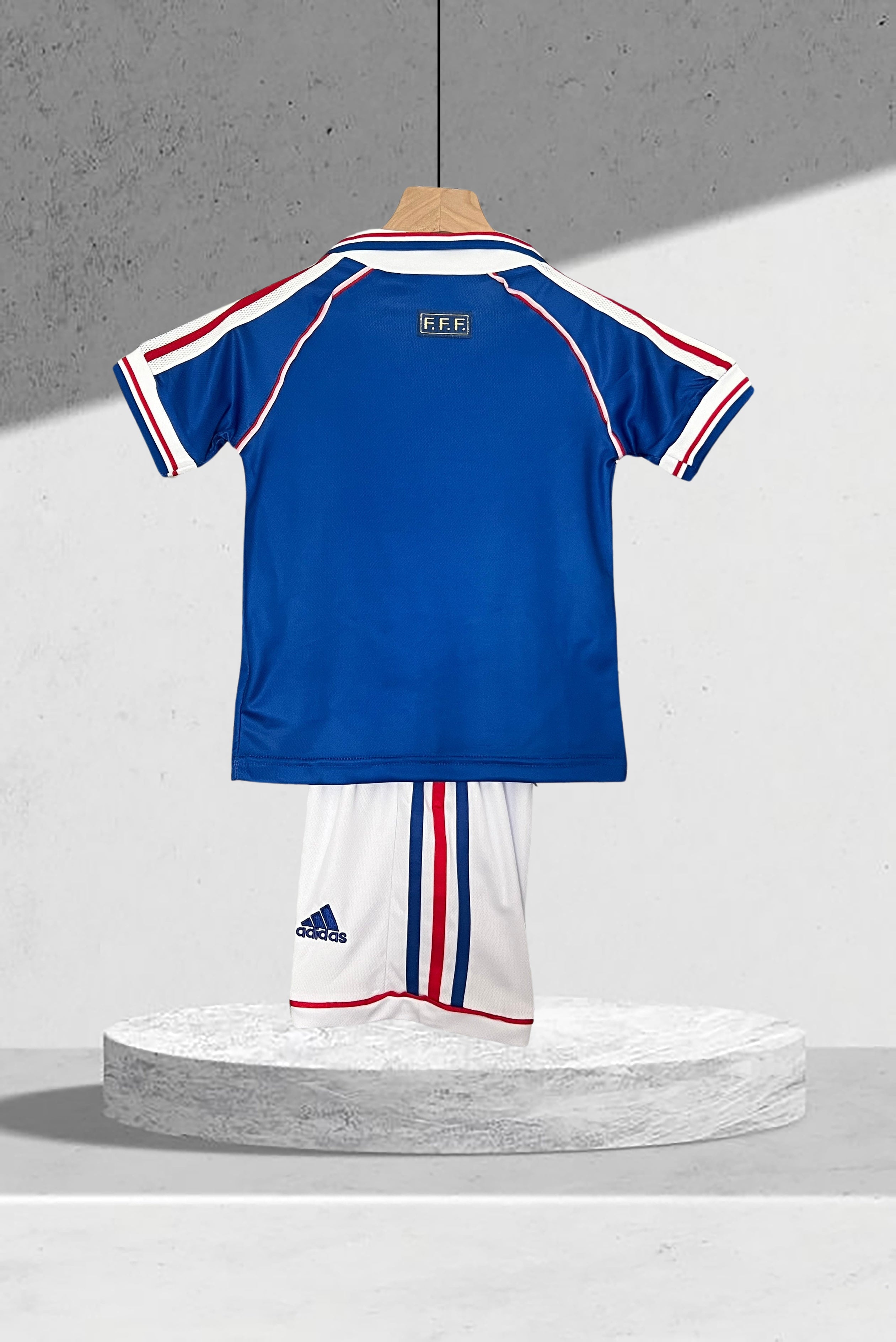 Frankrike 1998 VM Hjemmedrakt Mini-Kit Barn