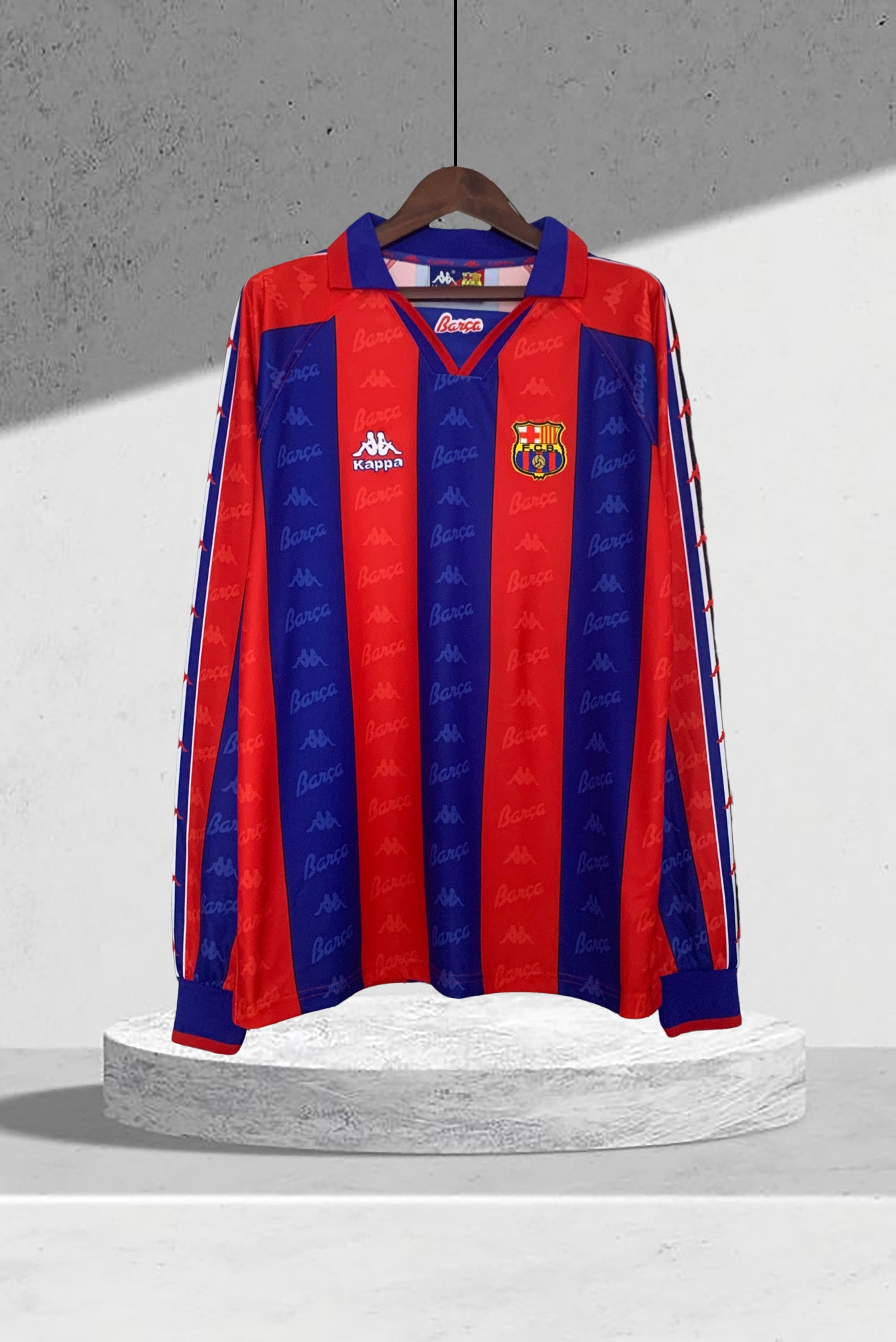 Barcelona 1996–1997 Hjemmedrakt Langermet