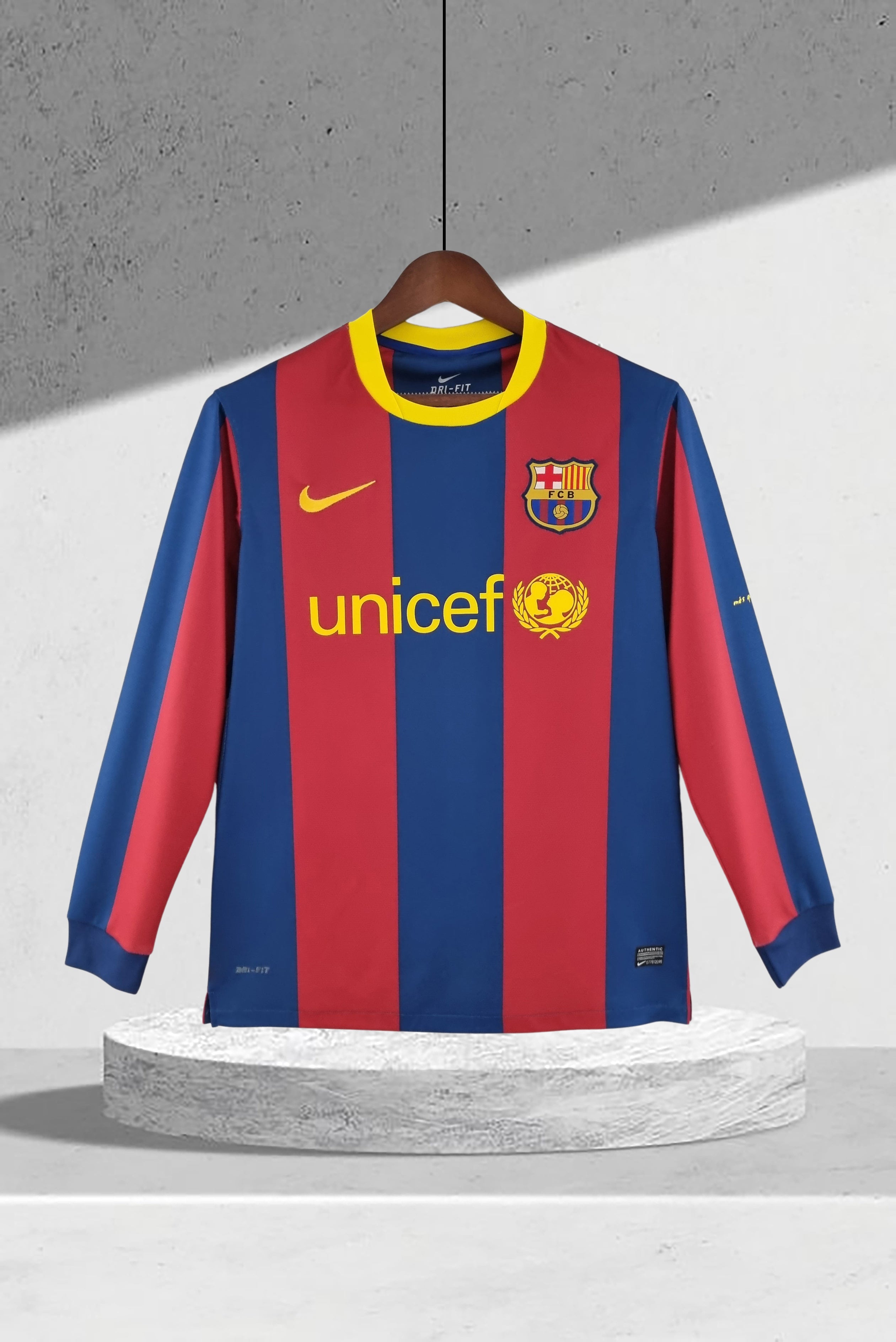 Barcelona 2010–2011 Hjemmedrakt Langermet