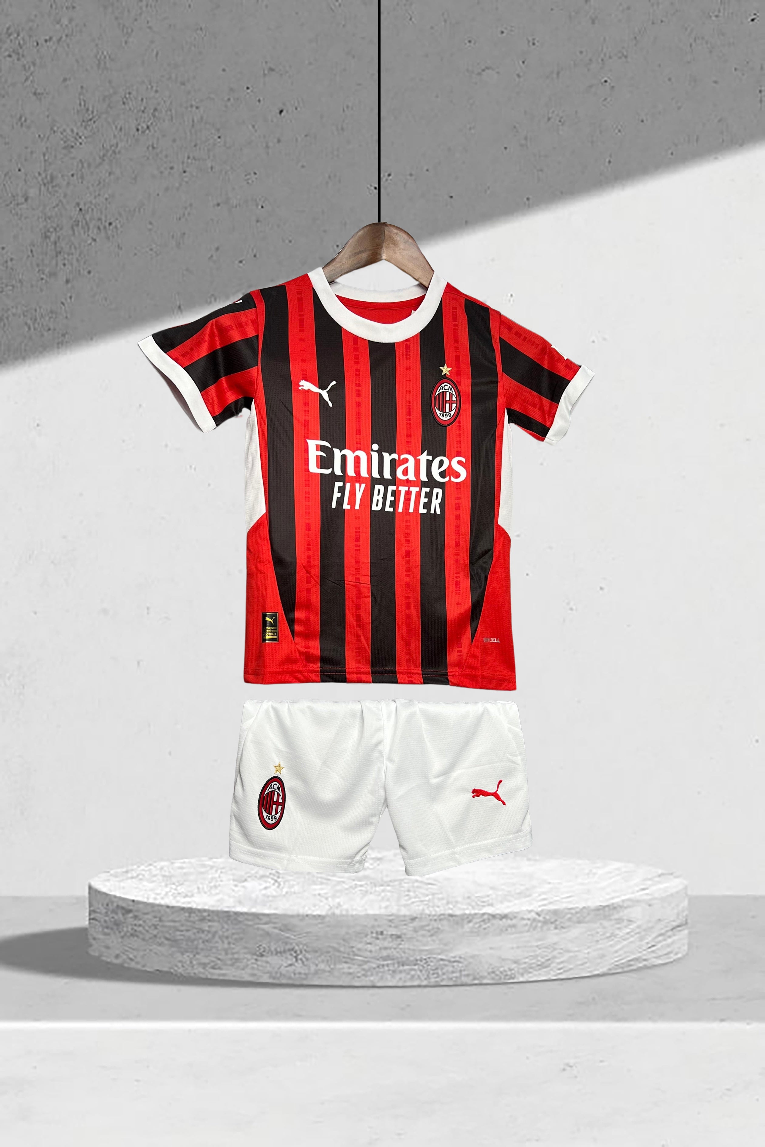 AC Milan 2024–2025 Hjemmedrakt Mini-Kit Barn