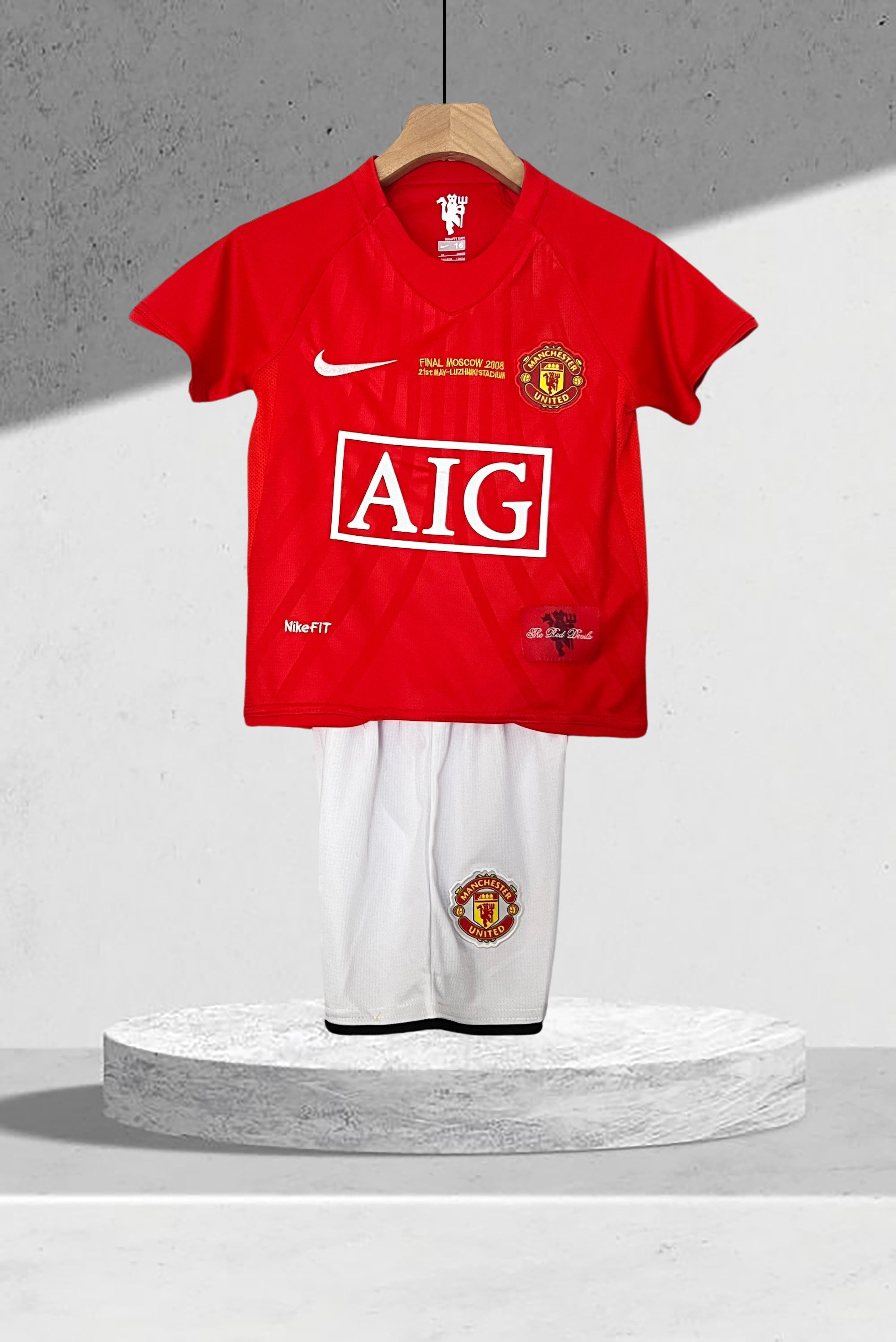 Manchester United Champions League 2008 Finale Mini-Kit Barn