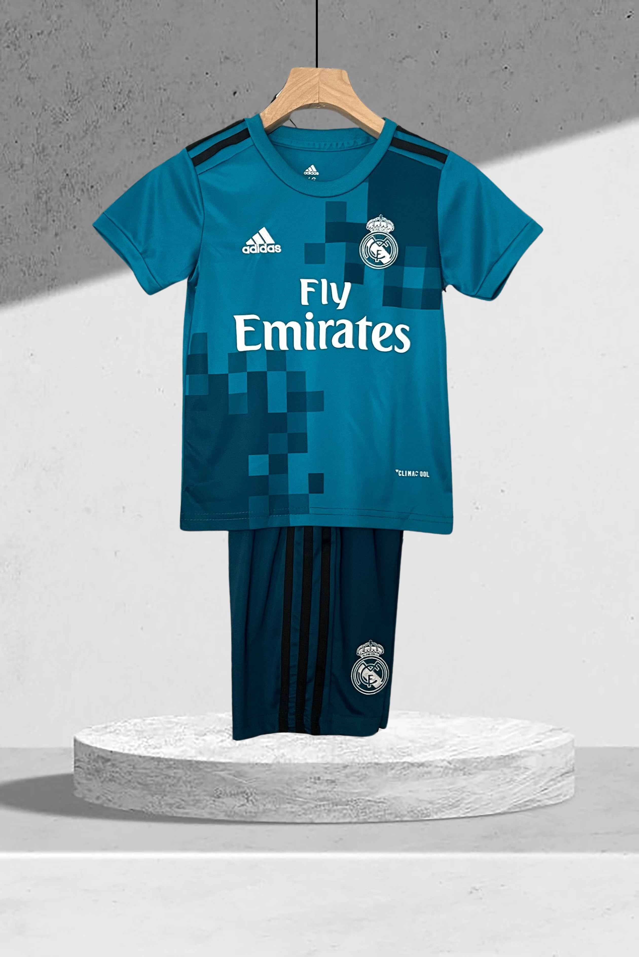 Real Madrid 2017–2018 Tredjedrakt Mini-Kit Barn