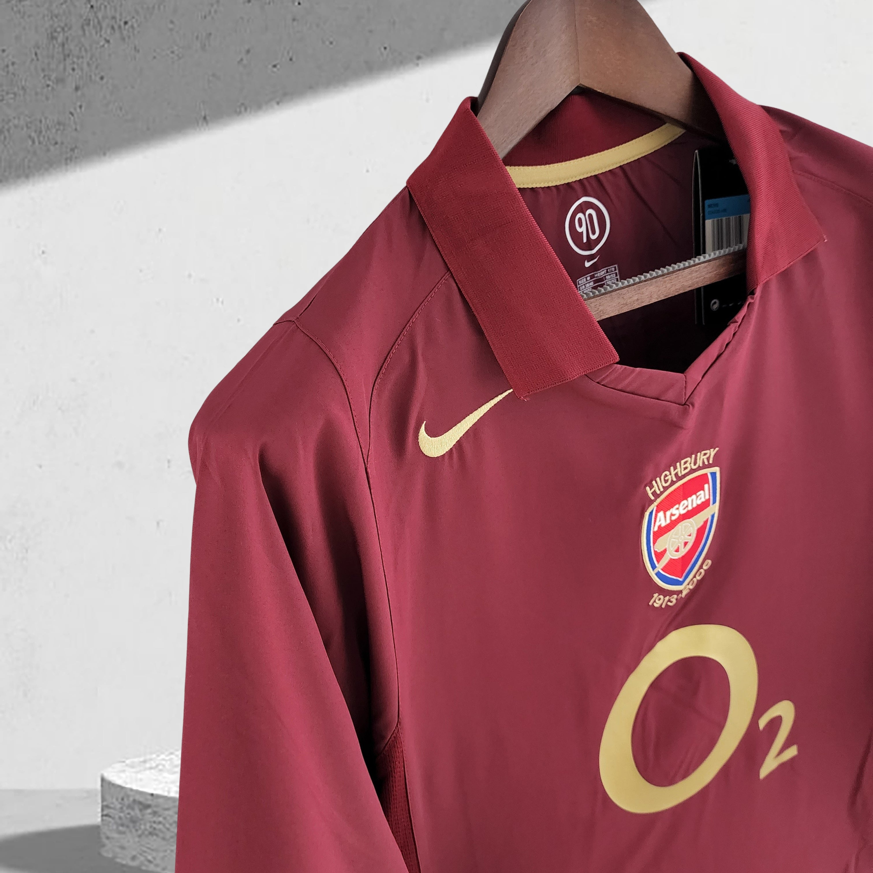 Arsenal 2005–2006 Hjemmedrakt Langermet