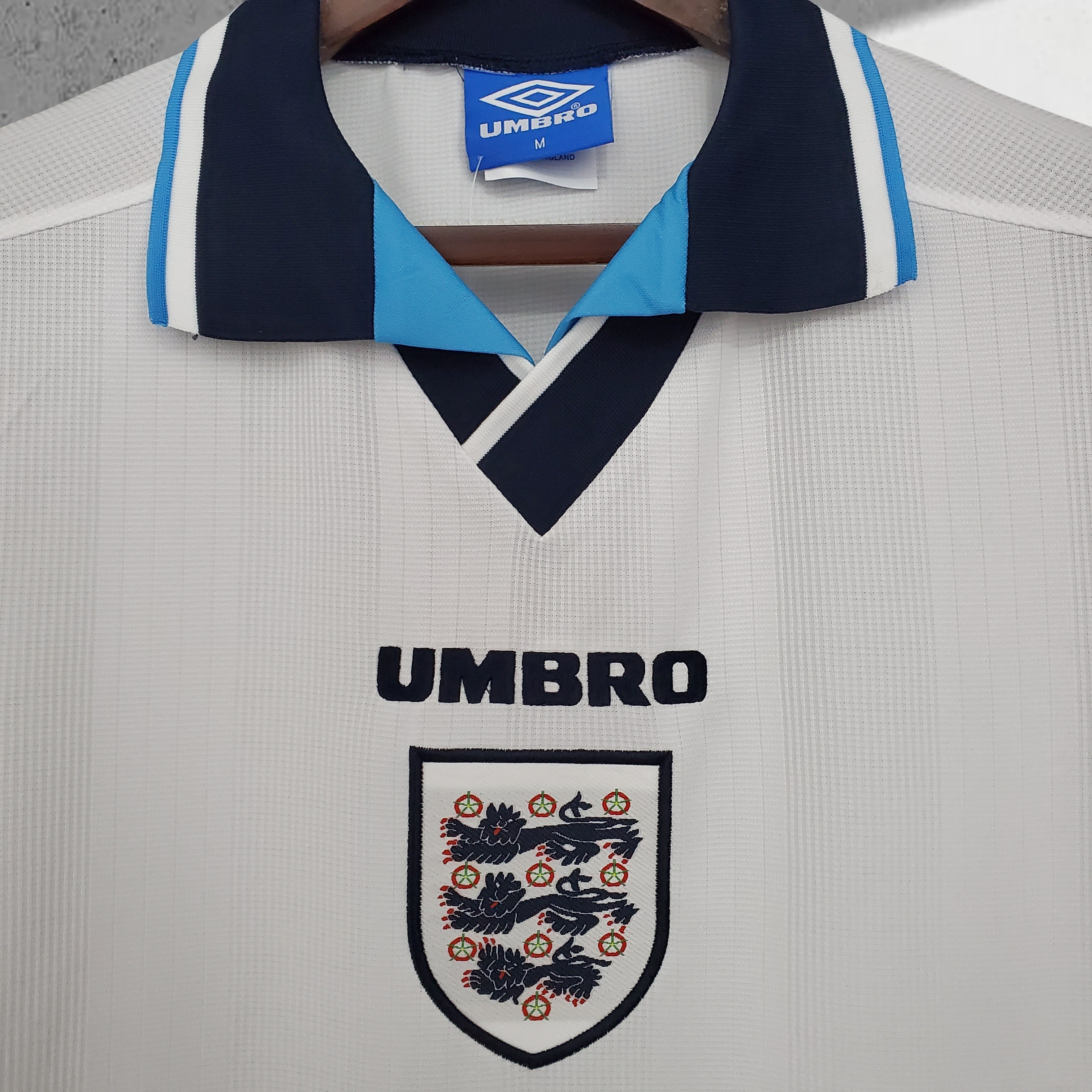 England EM 1996 Hjemmedrakt