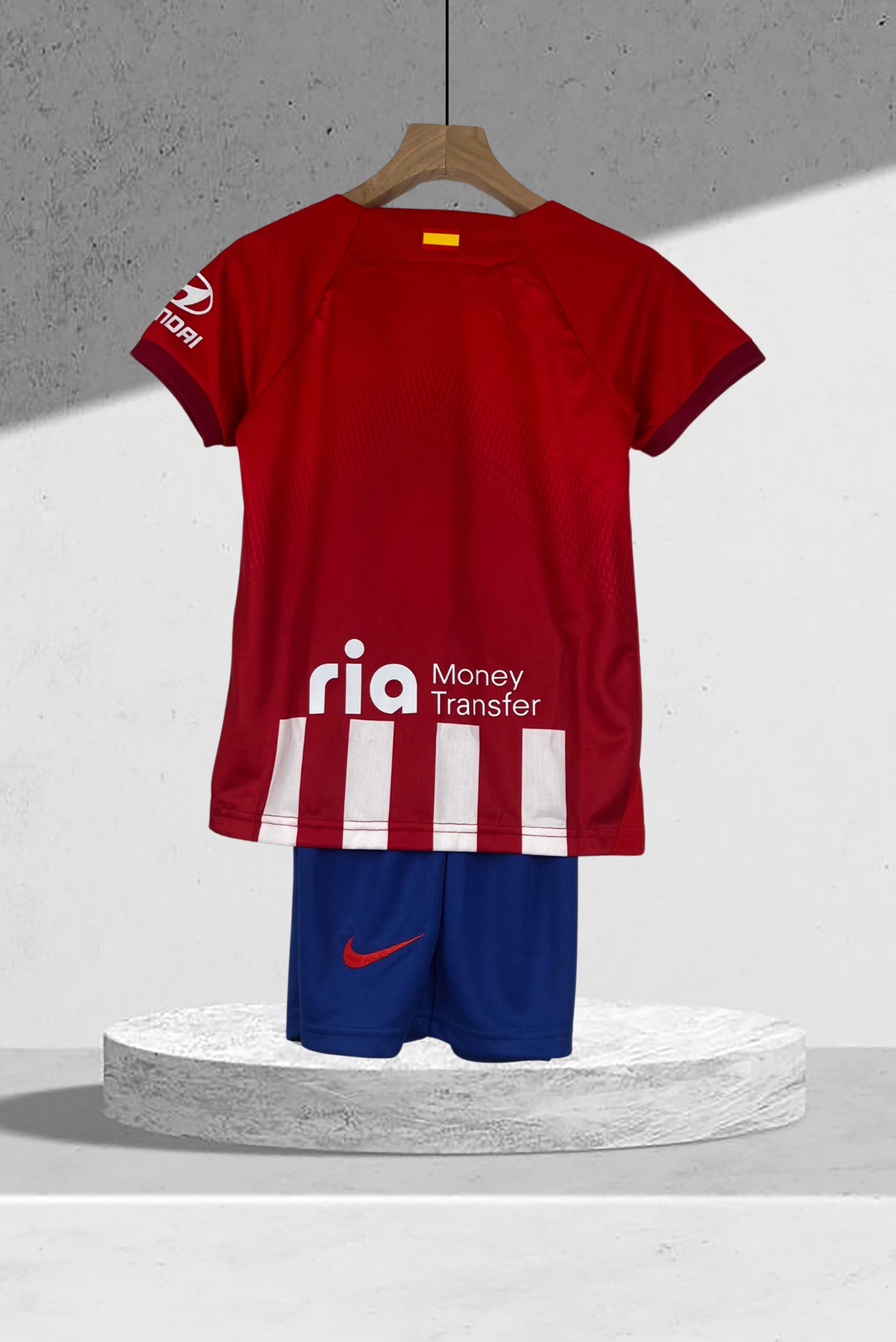 Atlético Madrid 2023–2024 Hjemmedrakt Mini-Kit Barn