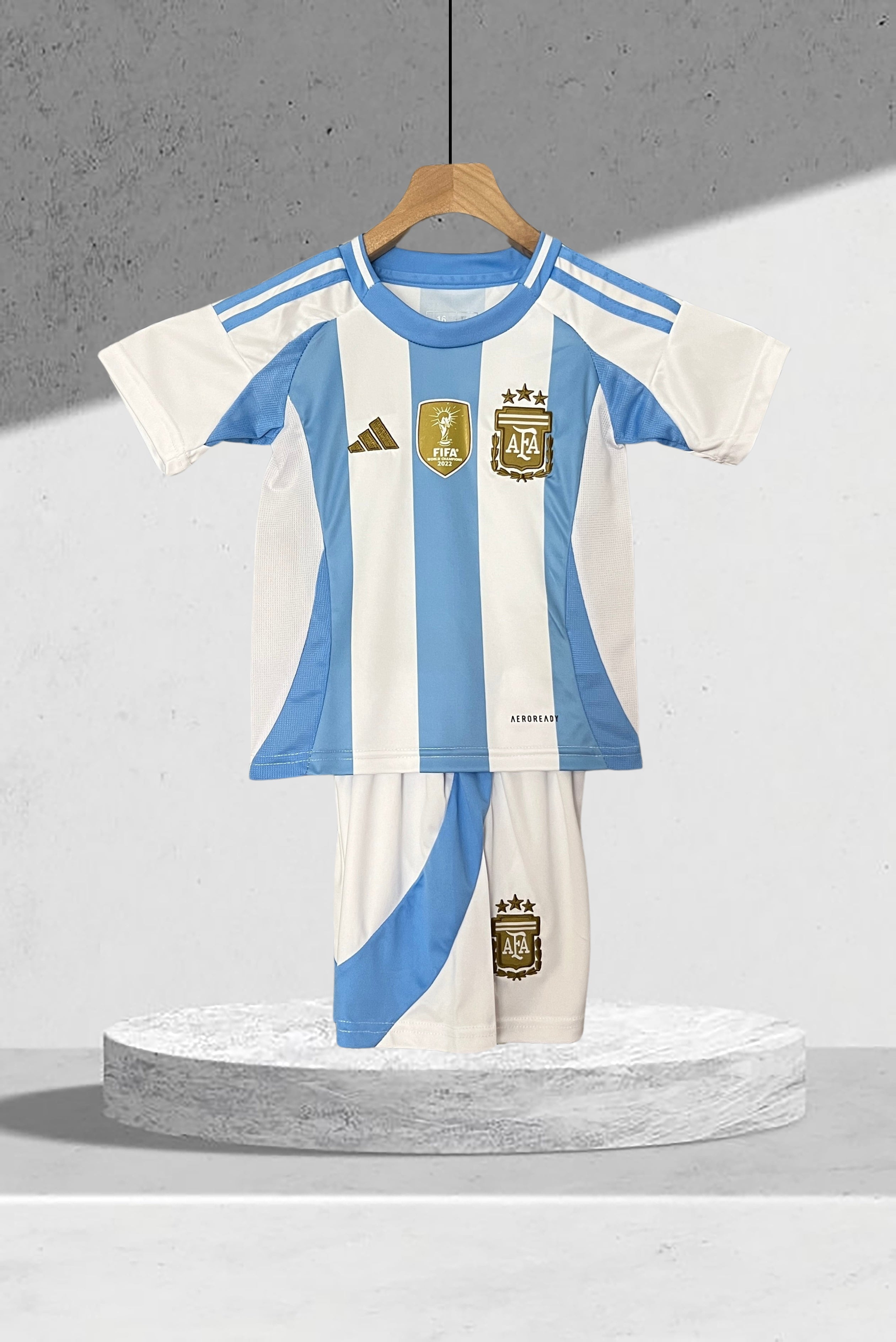 Argentina 2024 Hjemmedrakt Mini-Kit Barn
