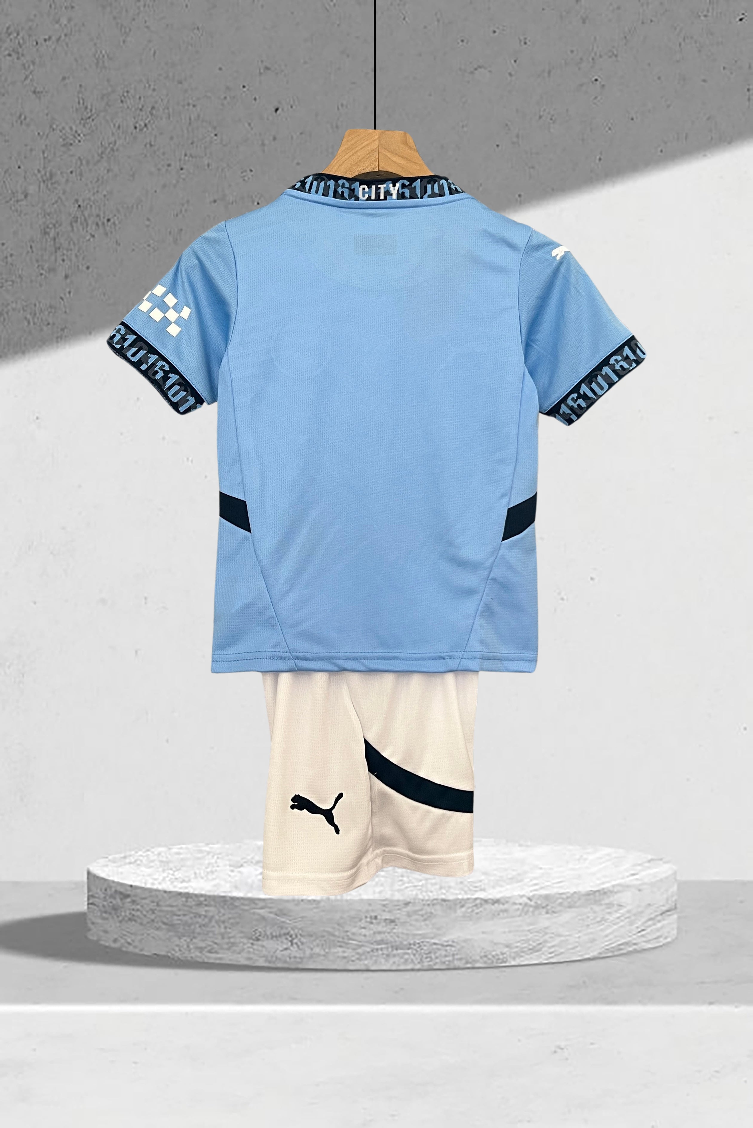 Manchester City 2024–2025 hjemmedrakt Mini-Kit Barn