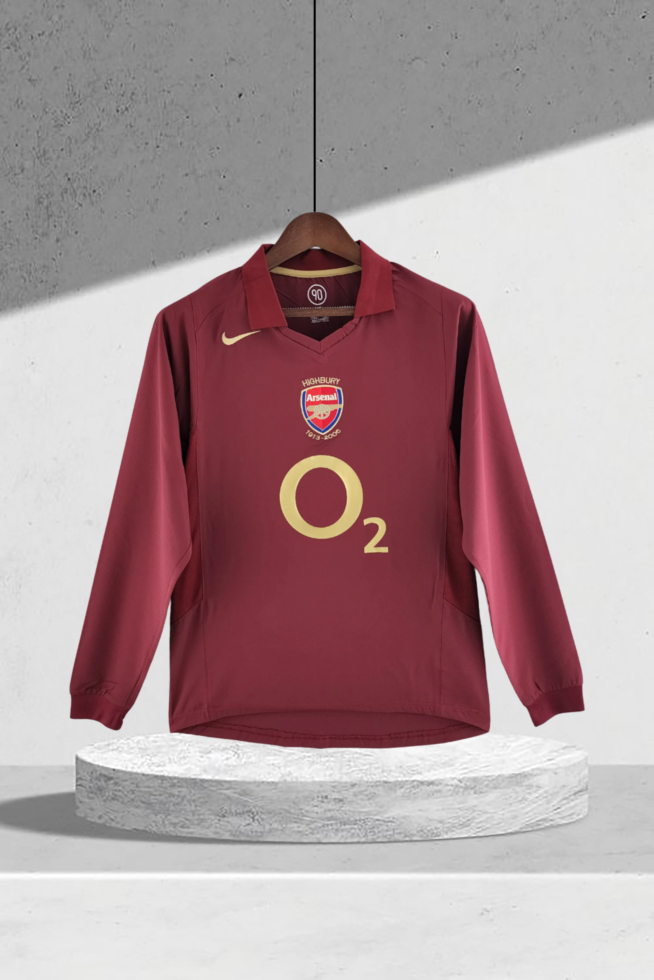 Arsenal 2005–2006 Hjemmedrakt Langermet