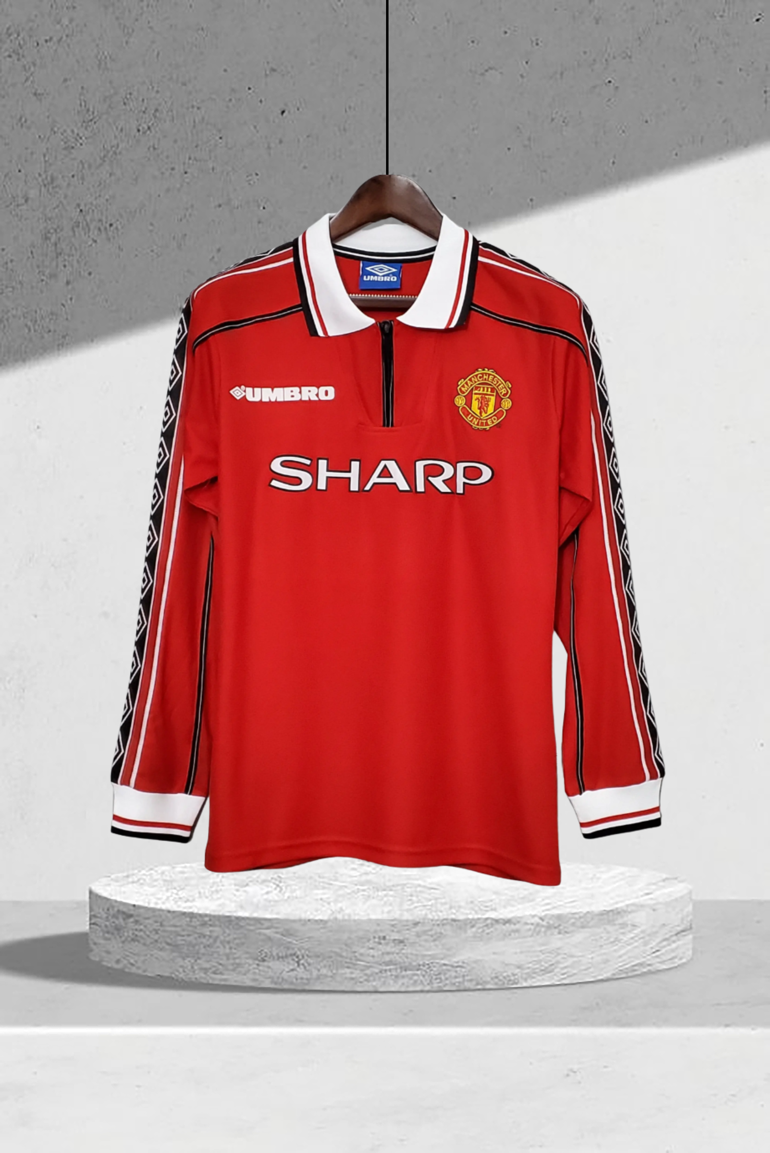 Manchester United 1998–1999 Hjemmedrakt langermet