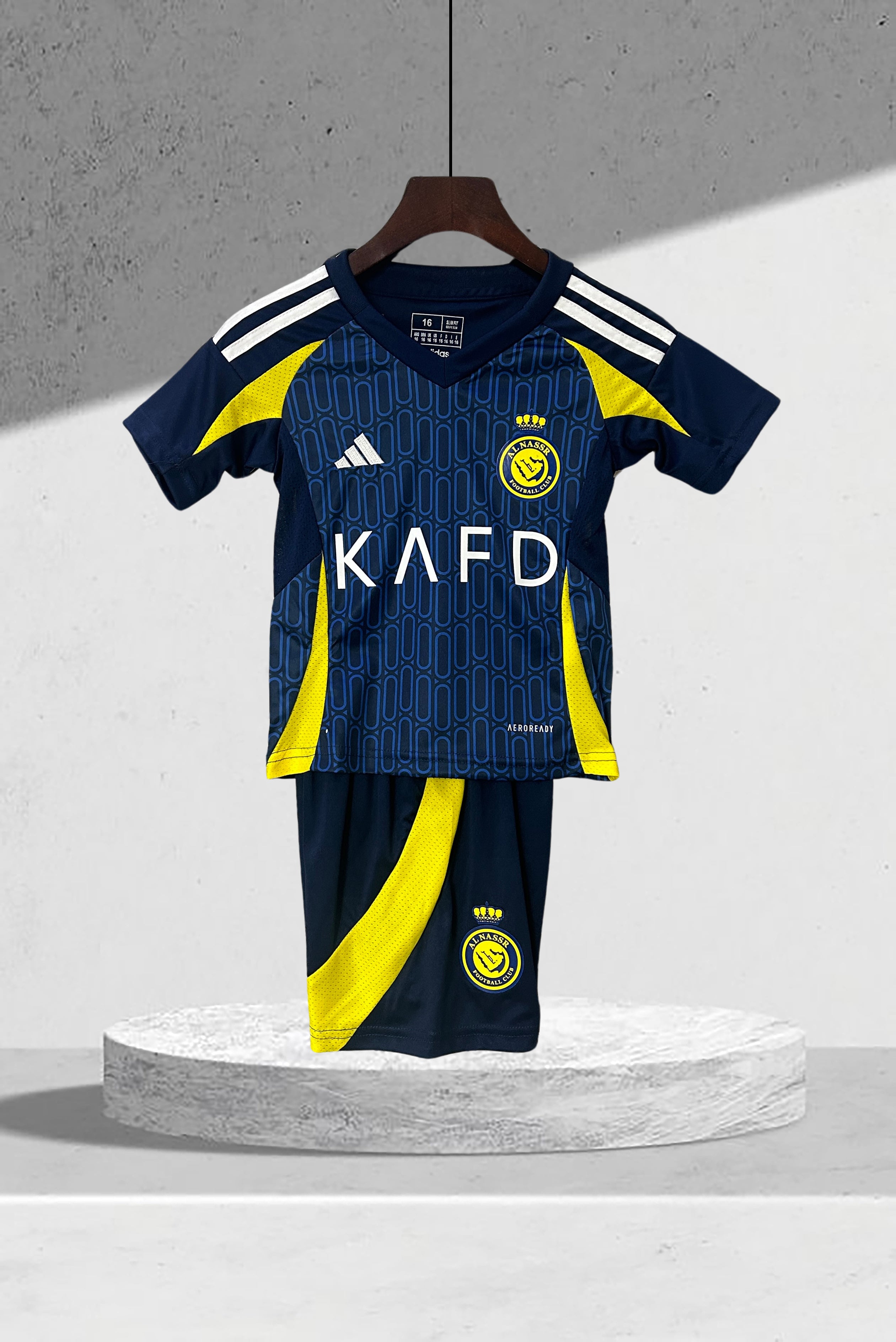Al Nassr 2024–2025 Bortedrakt Mini-Kit Barn