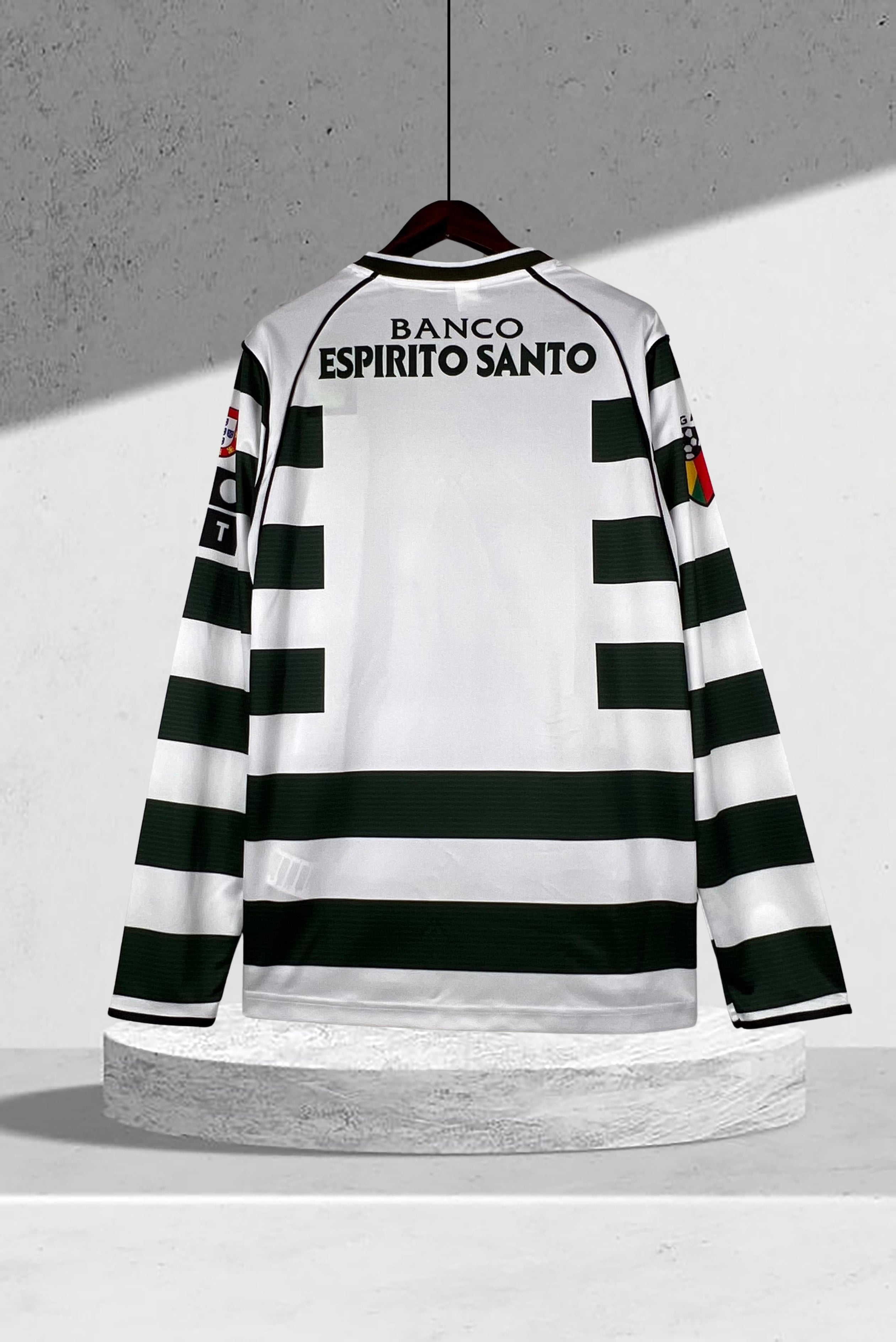 Sporting Lisbon 2001–2002 Hjemmedrakt Langermet