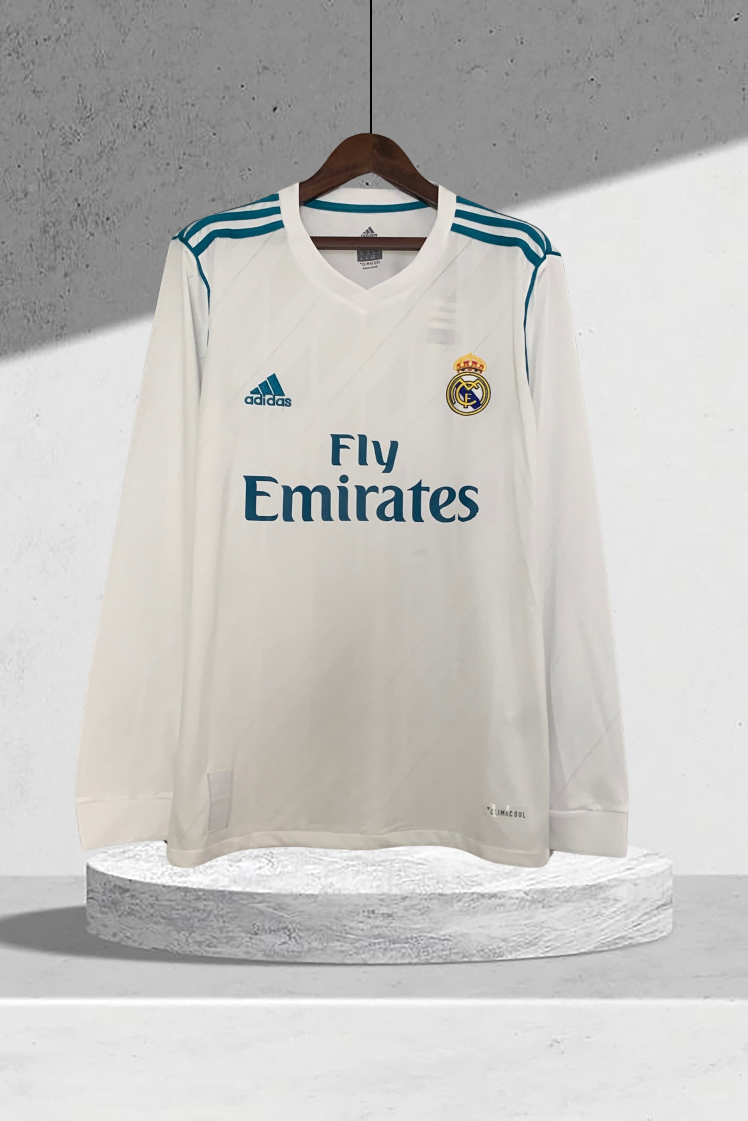 Real Madrid 2017–2018 Hjemmedrakt Langermet