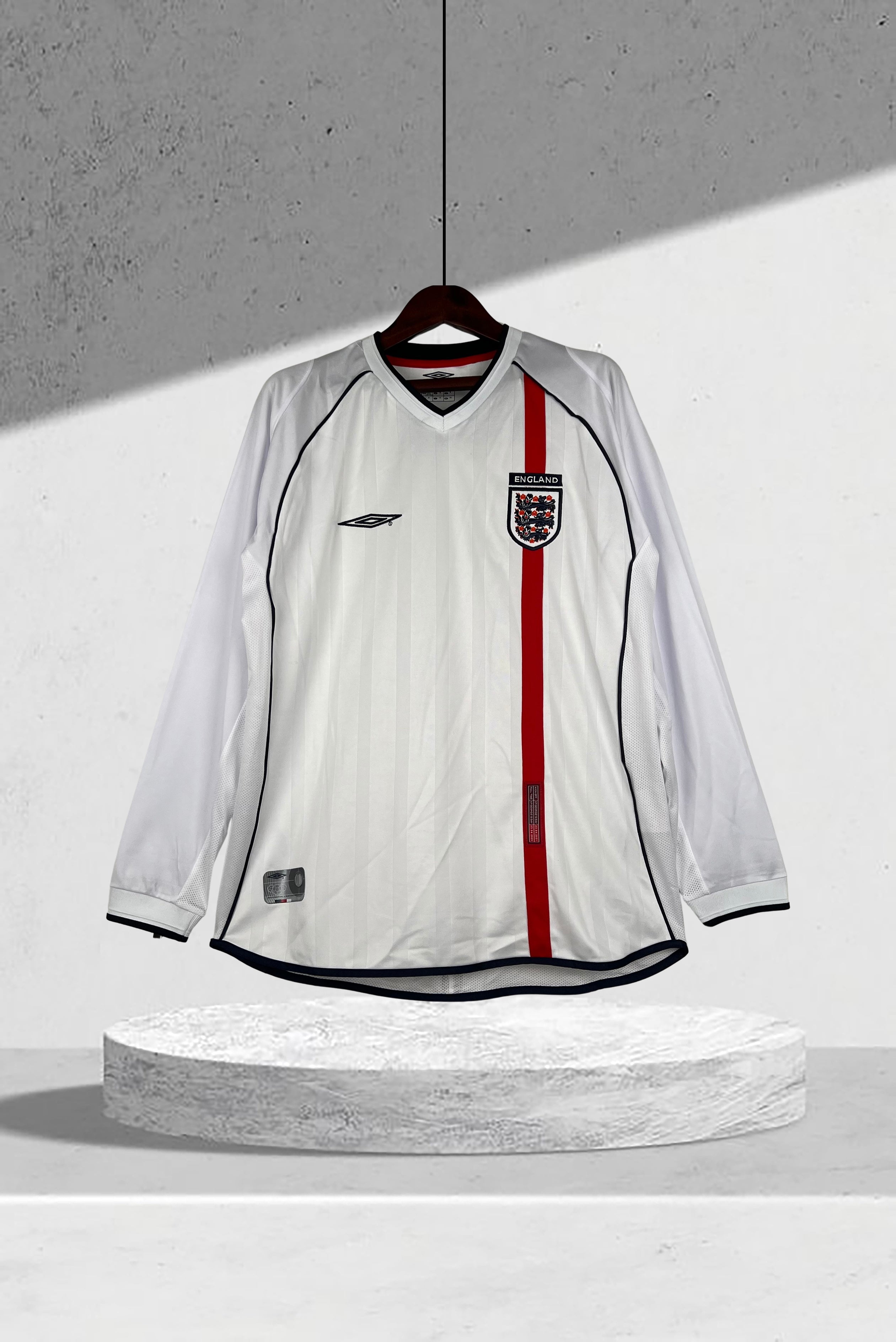 England 2002 VM Hjemmedrakt Langermet