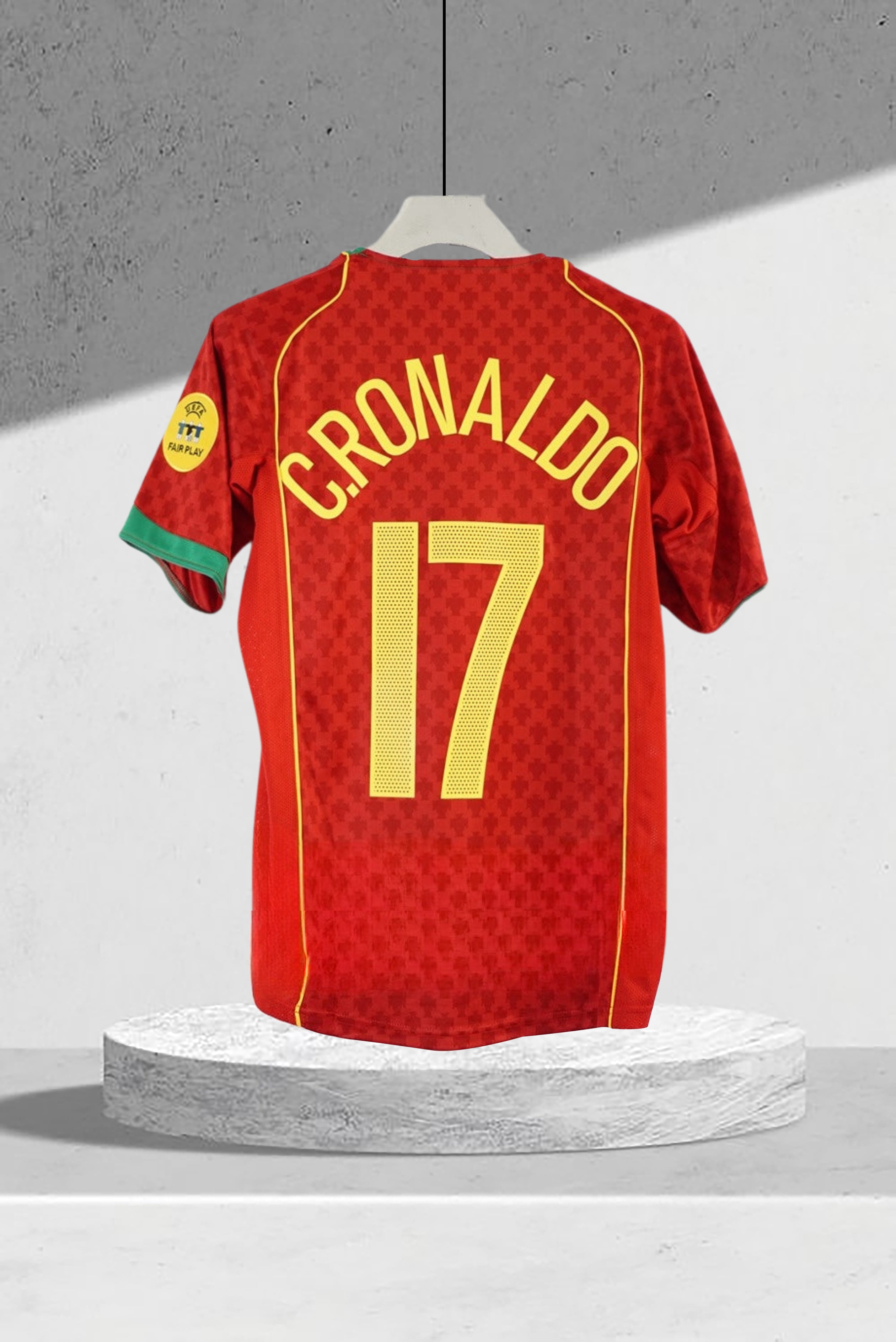 Portugal EM 2004 finale Hjemmedrakt